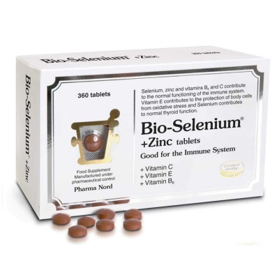 Pharma Nord Bio Selenium 100ug + Zinc  360 tabs